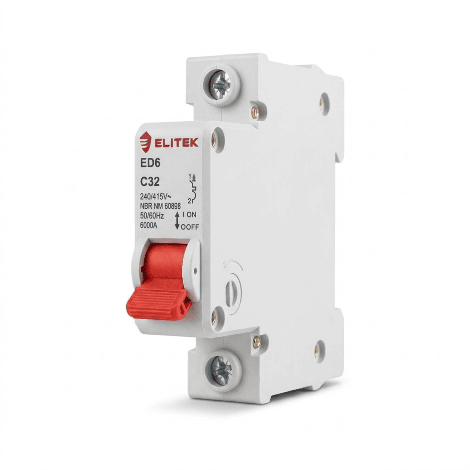 disjuntor unipolar 32a elitek