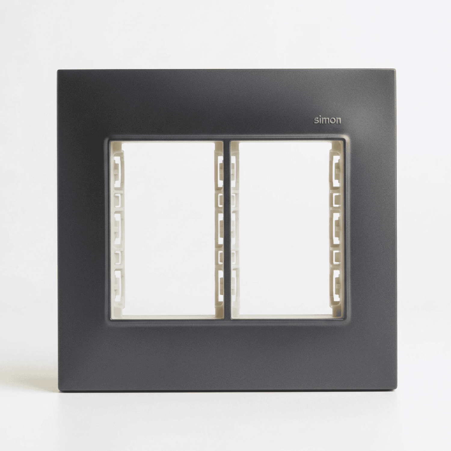 placa 6p 4x4 grafite simon 30