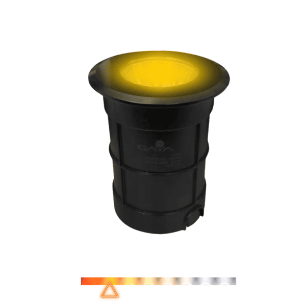 Embutido de Solo COB 4W Bivolt IP67 3000K - Gaya