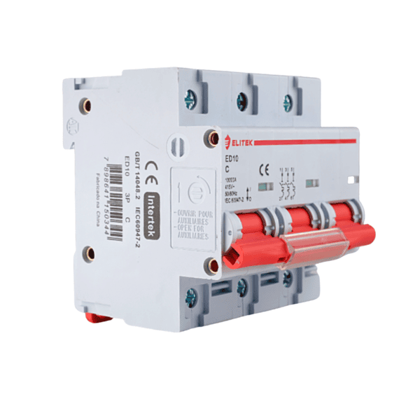 Disjuntor Tripolar DIN 125A - Elitek
