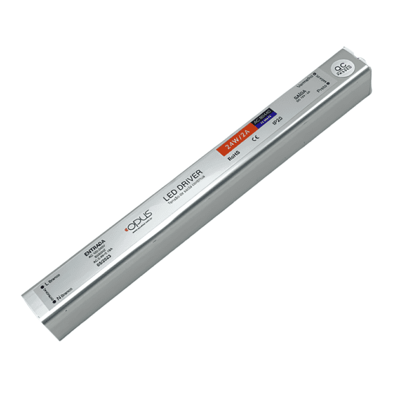 Fonte de Alimentação Slim 12V 2A 24W – Opus