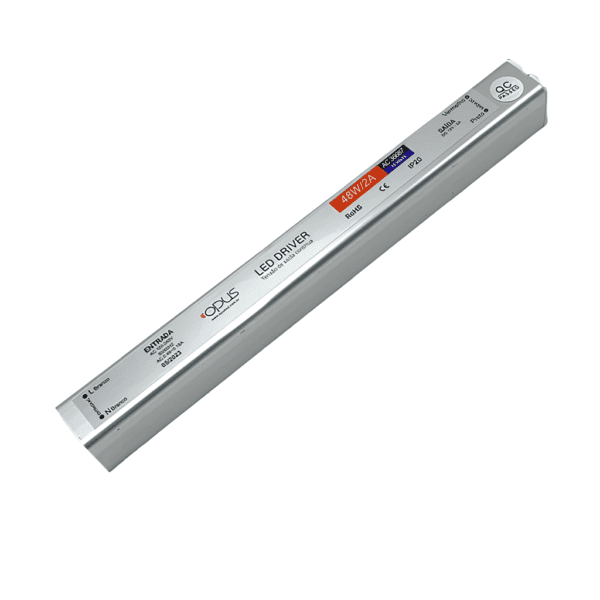 Fonte de Alimentação Slim 24V 2A 48W – Opus
