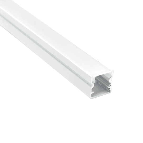 Perfil para Fita LED de Sobrepor Baby 1m Branco 10x10mm - Gaya