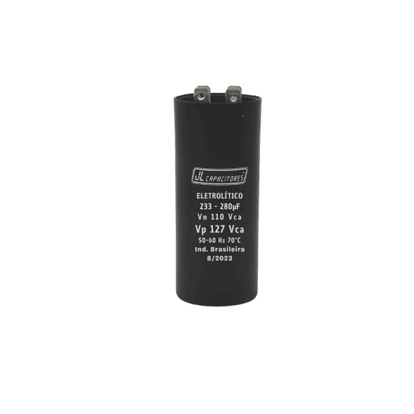 Capacitor Eletrolítico 233-280uF 110V para Motor – JL
