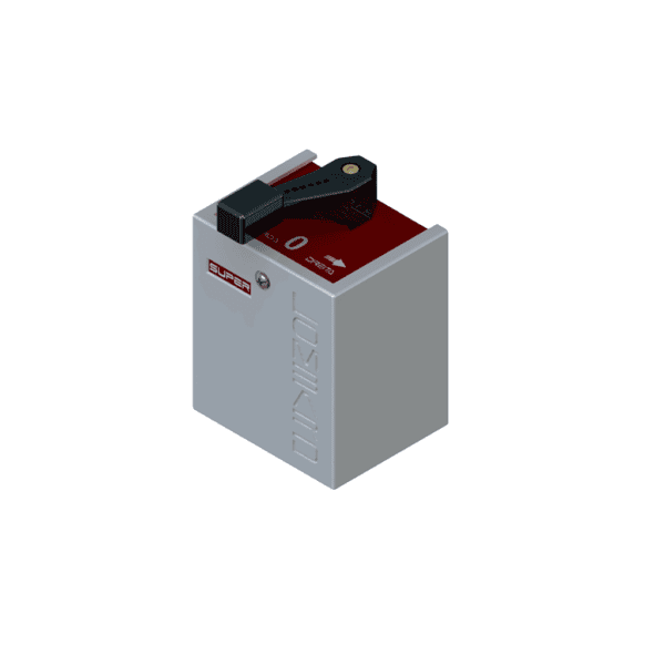 Chave Elétrica Lombard Trifásica Simples Modelo 4 220/380V 3/5HP 20A
