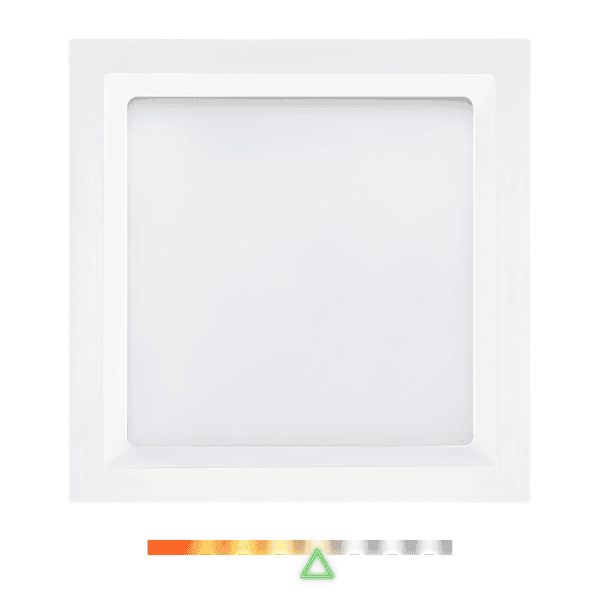 Painel LED Recuado de Sobrepor Quadrado 24W 4000K 2100lm - Opus OPS 87319