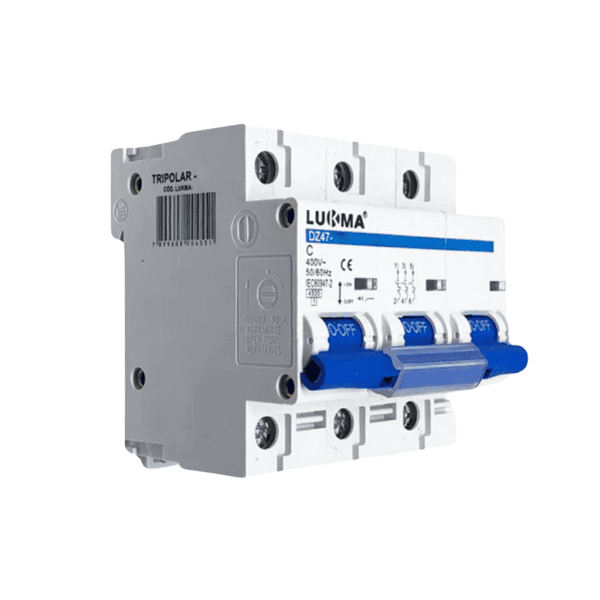 Disjuntor Tripolar DIN 125A - Lukma