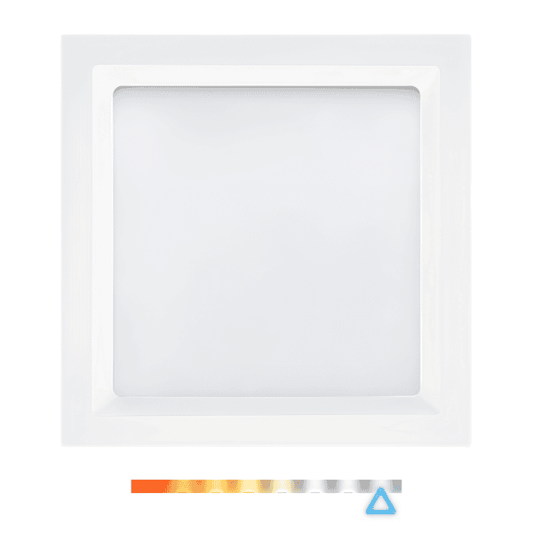Painel LED Recuado de Embutir Quadrado 24W 6500K 1920lm - Opus OPS 85346
