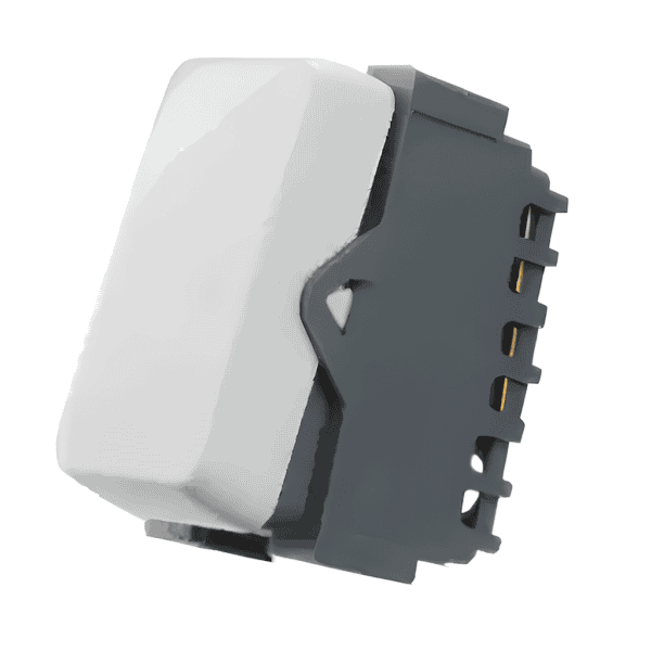 Módulo Interruptor Simples Linha B3 Branco - Margirius