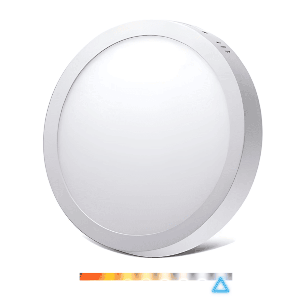 Painel LED Redondo Sobrepor 24W 6500K Bivolt 1440lm - Ourolux