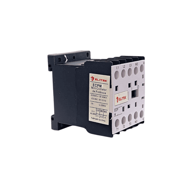 Contator Mini NC6-1210 12A  3P+1NA 220V - Elitek
