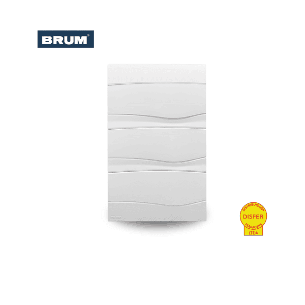 Caixa de Distribuição Centrinho de Sobrepor para 36 Módulos DIN PVC BR36 - Brum