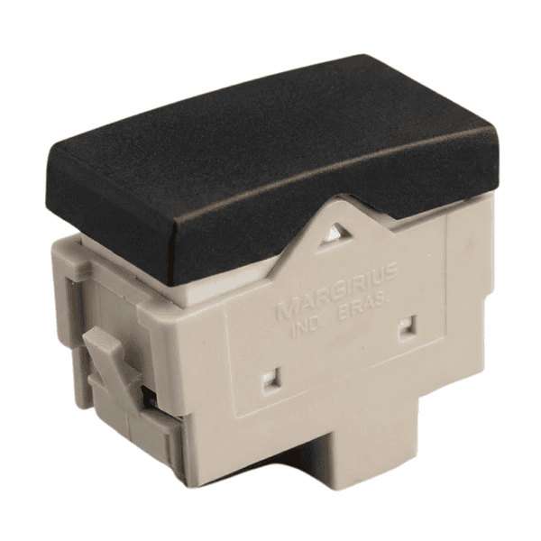 Módulo Interruptor Intermediário Ebony – Linha Clean – MarGirius