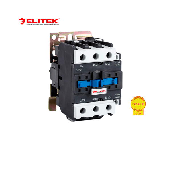 Contator NC1 ECP-5011 50A 3P+1NA+1NF 220V - Elitek