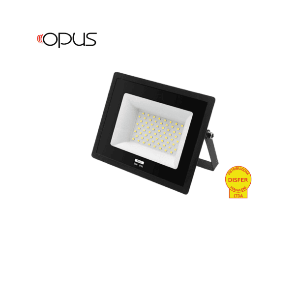 Refletor LED PRO 50W 3000K 4500lm IP65 Bivolt - Opus
