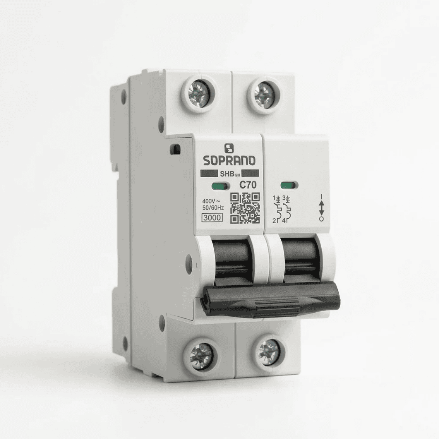 Disjuntor Bipolar 70A Soprano