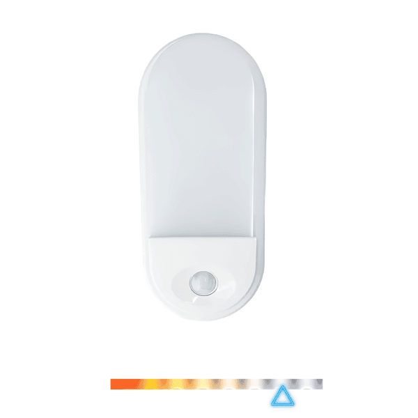 Arandela Tartaruga com Sensor de Presença 15W 6000K 1350lm Bivolt- Embuled
