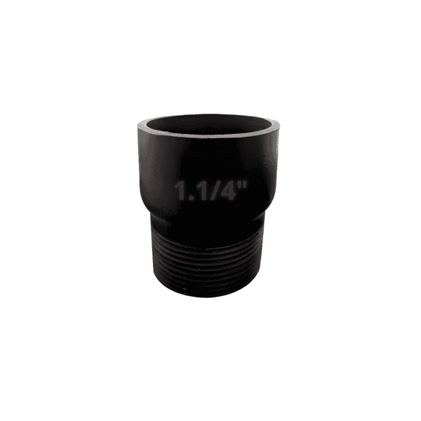 Adaptador para Eletroduto Rosca/Bolsa 1.1/4" Preto – Hidrossol