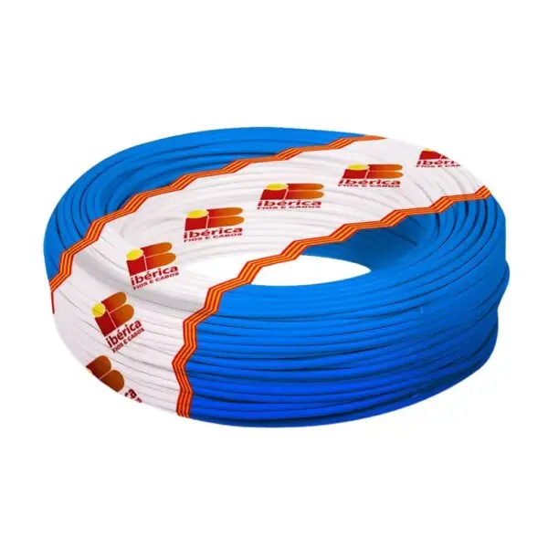 Cabo Flexível 4,00mm Azul - Ibérica
