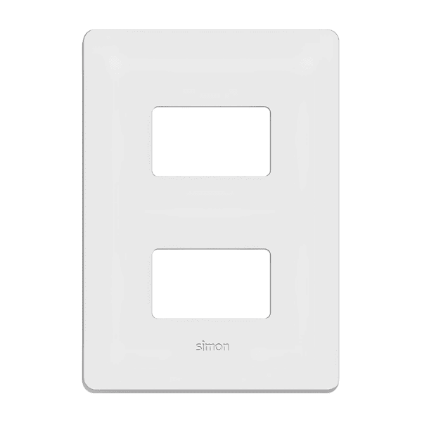 Placa 4x2 2P Separados com Suporte - Linha Simon 20/19