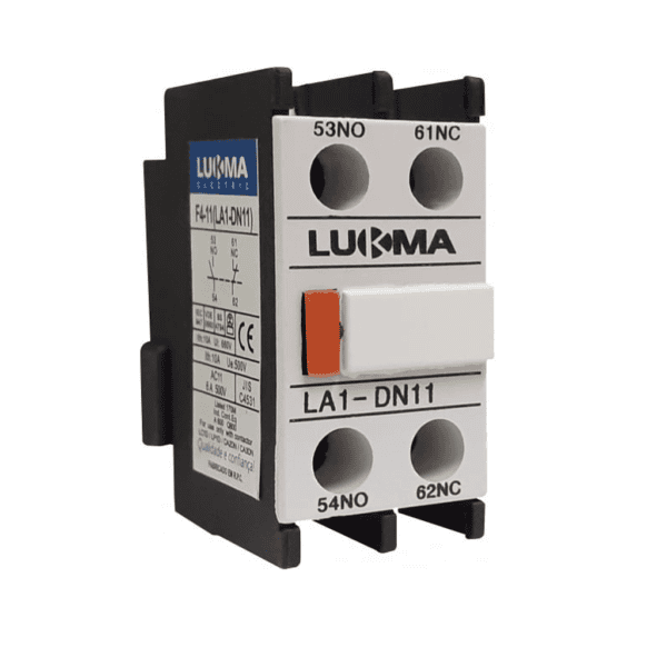 Bloco Auxiliar Contator F4-11 1NA+1NF – Lukma