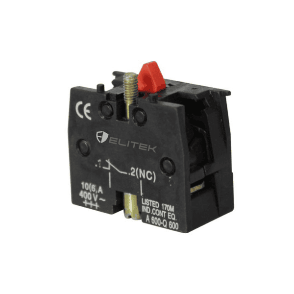 Bloco de Contato para Botão 1NF – Elitek