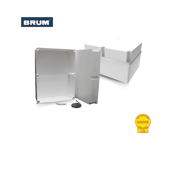 Caixa de Montagem Plástica de Sobrepor BRBO 8 30x22x17cm - Brum