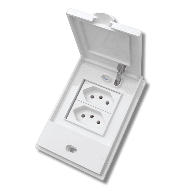 Placa para 2 Módulos BL'aqua IP54 - Blux