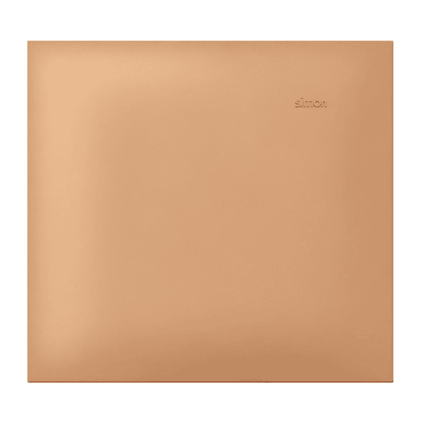 Placa 4x4 Cega Rosé Gold - Linha Simon 35/30