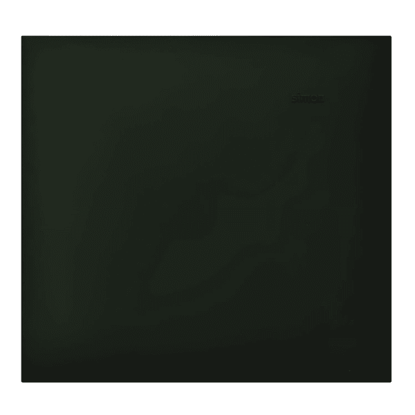 Placa 4x4 Cega Preto Fosco - Linha Simon 35/30