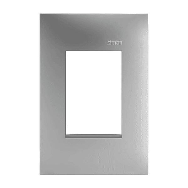 Placa 4x2 3 Postos Alumínio - Linha Simon 35/30
