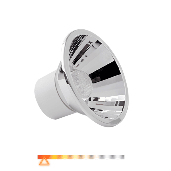 Lâmpada LED Dicroica AR70 Dimerizável 5W 2700K 127V - Brilia