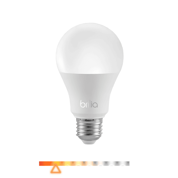 Lâmpada LED Bulbo 4,8W 3000K 480lm Bivolt - Brilia