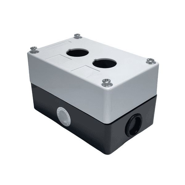 Caixa Plástica para 2 Botões 22mm LK-B02 – Lukma