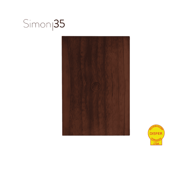 Placa 4x2 Cega Tabaco - Linha Simon 35/30