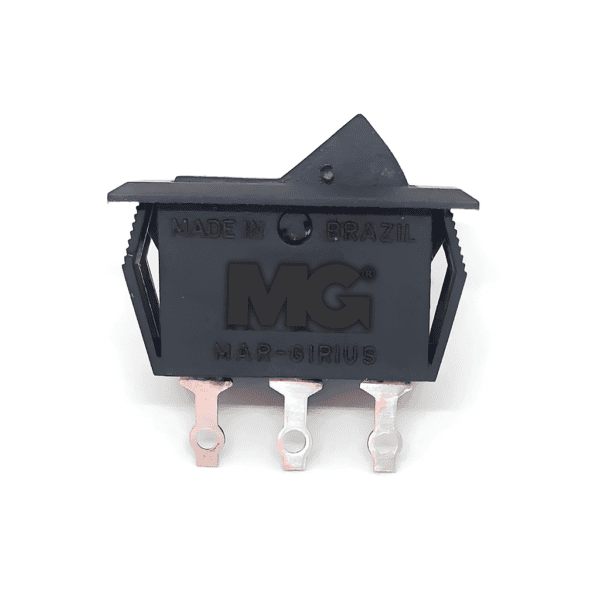 Chave Interruptor de Tecla Liga/Liga 6A 120V Unipolar 15101 - MarGirius
