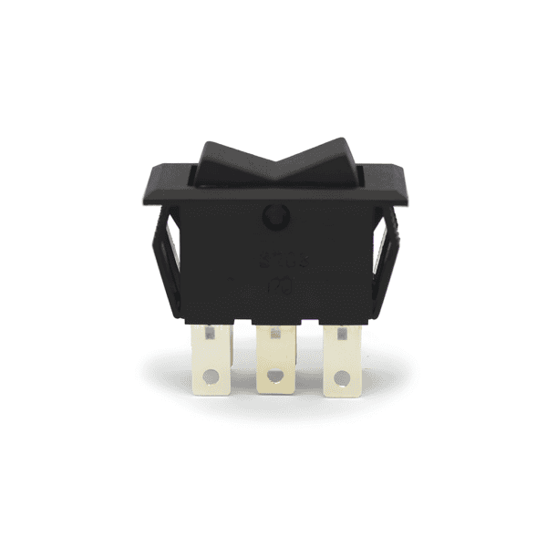 Chave Interruptor de Tecla Liga/Desliga/Liga 6A 120V Bipolar 15203 - MarGirius