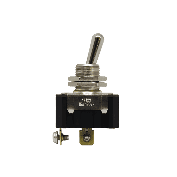 Chave Interruptor Alavanca Liga/Desliga 15A 120V Unipolar 14123 - MarGirius