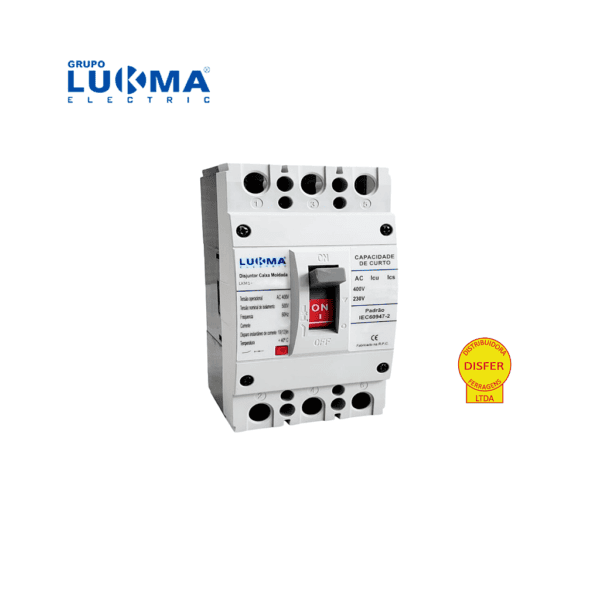 Disjuntor Caixa Moldada 3P 160A - Lukma