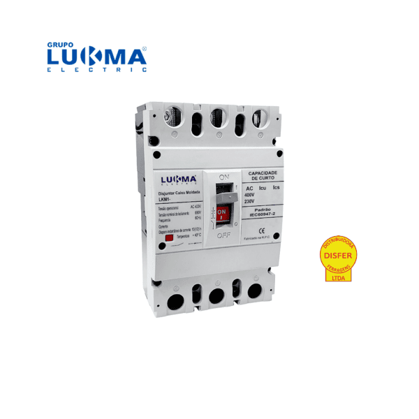 Disjuntor Caixa Moldada 3P 225A - Lukma