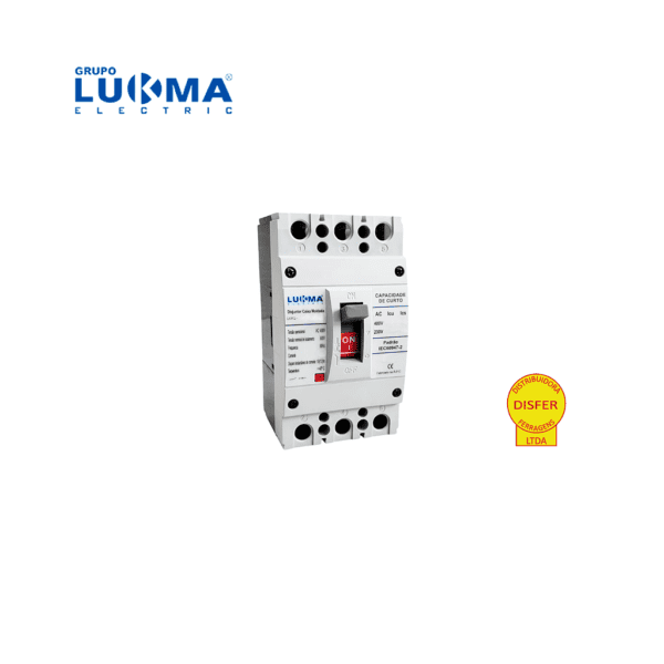 Disjuntor Caixa Moldada 3P 80A - Lukma