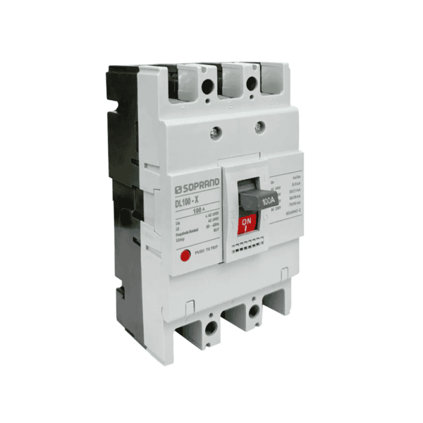 Disjuntor Caixa Moldada 3x100A DL100-X – Soprano