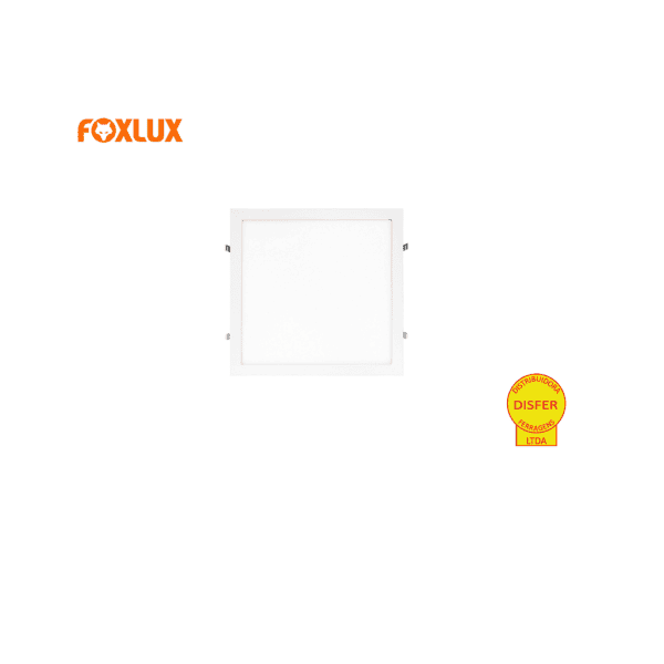 Painel LED de Embutir Quadrado 24W 3000K 1900lm - Foxlux LED90.55