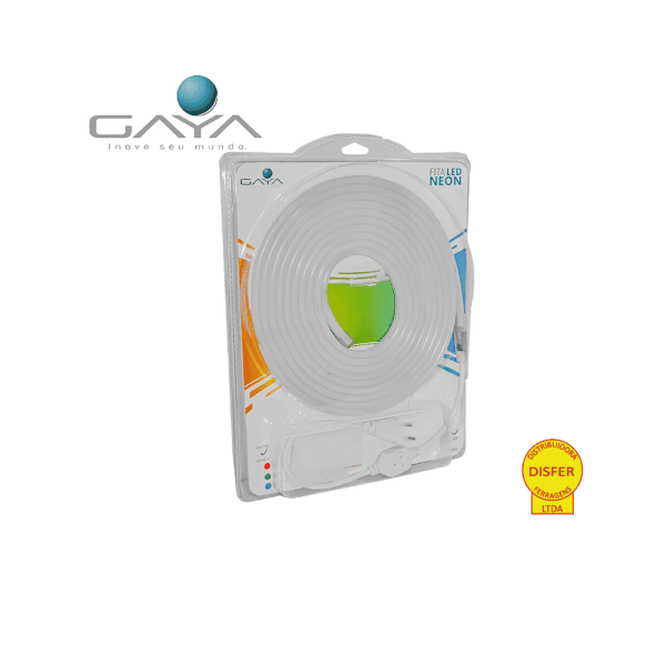 Fita LED NEON Verde 5 Metros 9,6W/m 540lm/m 127V IP65 - Gaya