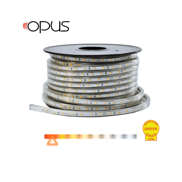 Fita LED 4,5W/m 360lm/m 2700K 127V (Cada Metro) – Opus