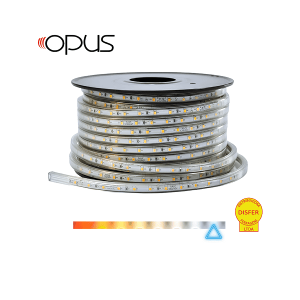 Fita LED 4,5W/m 360lm/m 6500K 127V (Cada Metro) – Opus