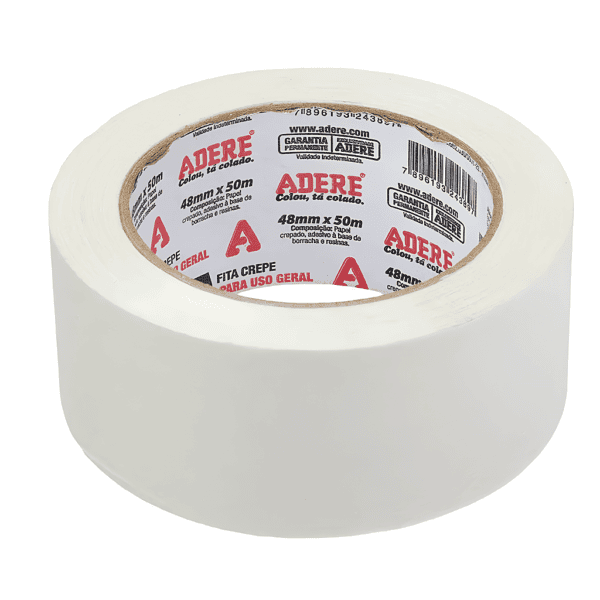 Fita Crepe para Uso Geral 48mm x 50m – Adere