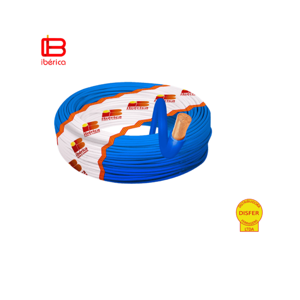 Cabo Flexível 0,50mm Azul - Ibérica