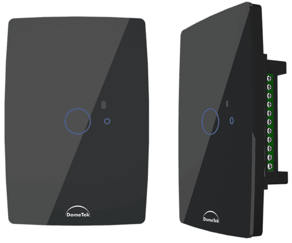 Interruptor Inteligente 1 PAD Wifi 4x2 Preto - Dometek