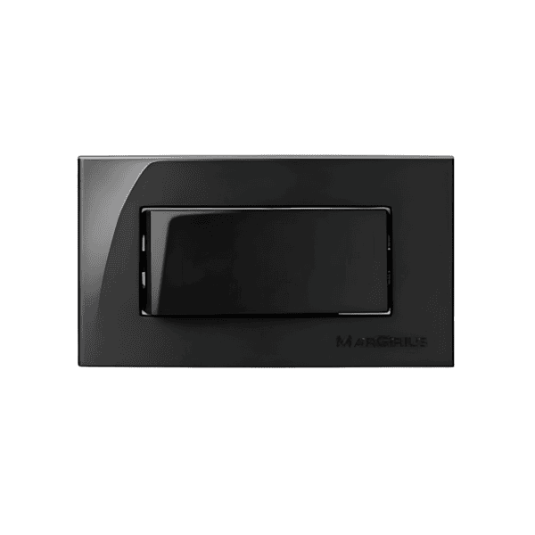 Interruptor Paralelo para Móveis 10A 250V Preto Ebony – Linha Sleek -  Margirius